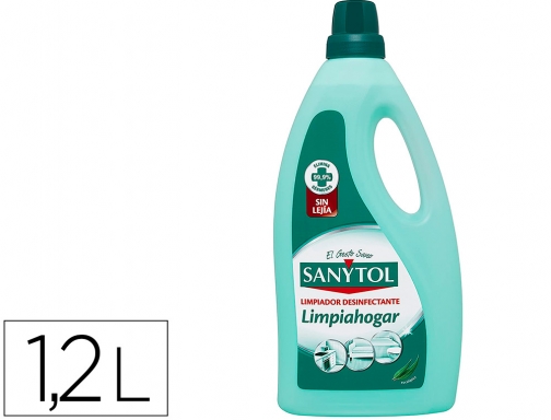 Limpiador desinfectante sanytol limpiahogar multisuperficies