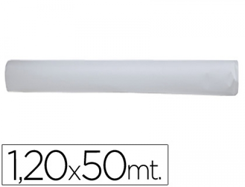 Mantel blanco en rollo 1,20x50 m