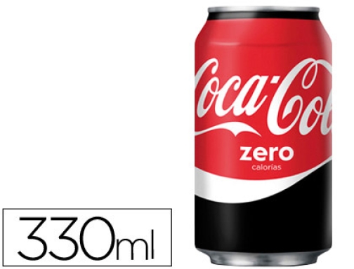 Comprar Refresco Coca-cola zero lata 330ml CCZ33CL