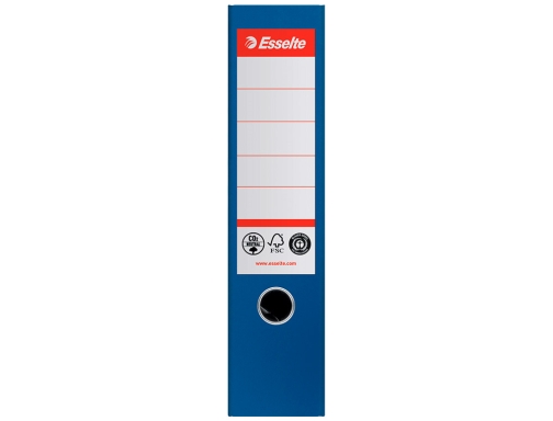 Archivador de palanca Esselte n 1 co2 neutral Din A4 carton forrado 627565 , azul, imagen 3 mini