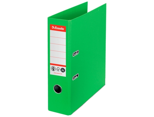 Archivador de palanca Esselte n 1 co2 neutral Din A4 carton forrado 627567 , verde, imagen 2 mini