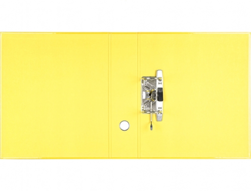 Archivador de palanca Liderpapel A4 color system forrado sin rado lomo 80mm 38268 , amarillo, imagen 4 mini