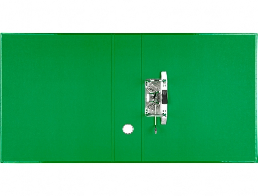 Archivador de palanca Liderpapel A4 color system forrado sin rado lomo 80mm 38271 , verde, imagen 4 mini