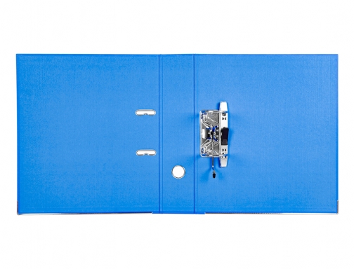 Archivador de palanca Liderpapel A4 documenta forrado pvc con rado lomo 75mm 32053 , azul, imagen 4 mini