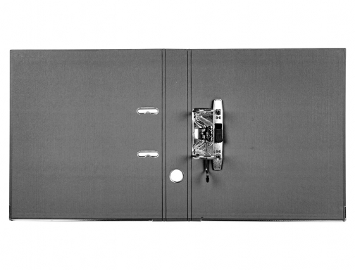 Archivador de palanca Liderpapel A4 documenta forrado pvc con rado lomo 52mm 32060 , negro, imagen 4 mini