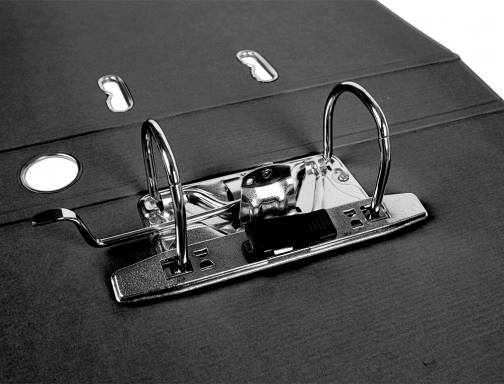 Archivador de palanca Liderpapel A4 documenta forrado pvc con rado lomo 52mm 32060 , negro, imagen 5 mini