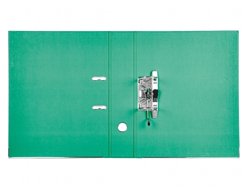 Archivador de palanca Liderpapel folio documenta forrado pvc con rado lomo 75mm 21148 , verde, imagen 4 mini
