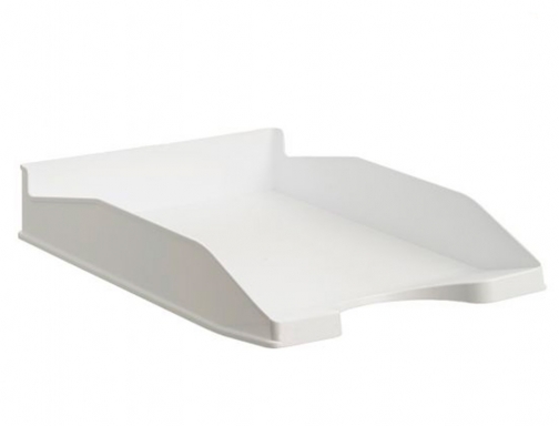 Bandeja sobremesa Archivo 2000 ecogreen plastico 100% reciclado apilable formatos Din A4 742 BL PS , blanco pastel, imagen 2 mini