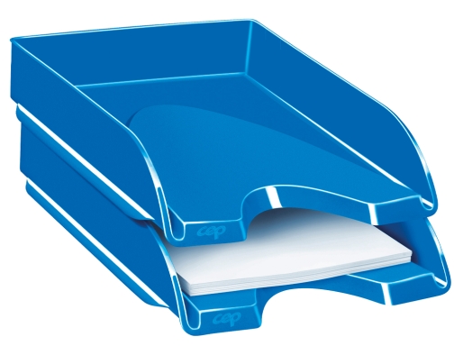 Bandeja sobremesa Cep plastico azul 257x348x66 mm 1002000351, imagen 2 mini