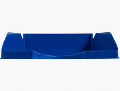 Bandeja sobremesa plastico Q-connect azul opaco 240x70x340 mm KF04191, imagen 3 mini