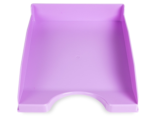 Bandeja sobremesa plastico Q-connect lavanda opaco 240x70x340 mm KF17250, imagen 2 mini