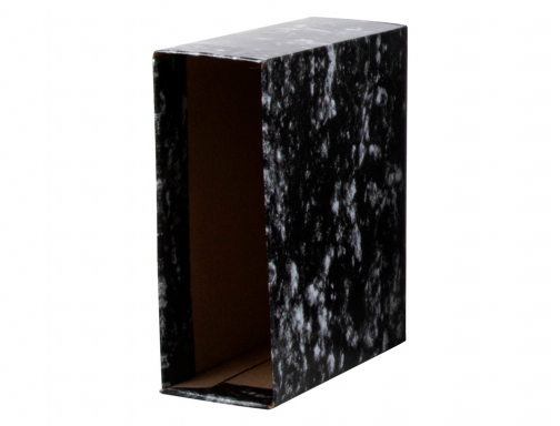 Caja para archivador palanca cuarto, cuartilla vertical A5+ jaspeada 37322, imagen 3 mini