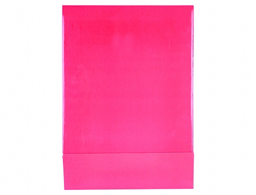 Caja archivador Liderpapel de palanca carton folio documenta lomo 75 mm rosa 64593, imagen 3 mini