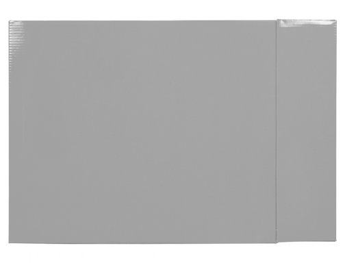 Caja archivador Liderpapel de palanca carton folio documenta lomo 75mm color gris 72772, imagen 3 mini