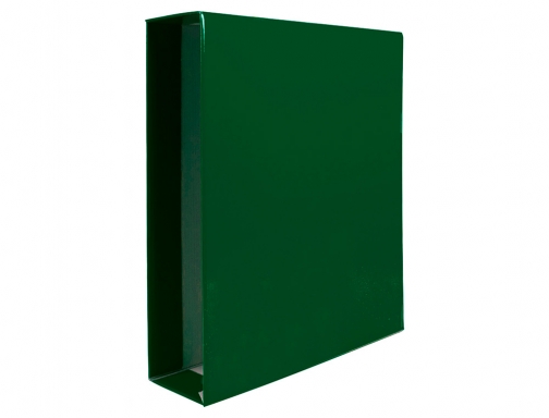 Caja archivador Liderpapel de palanca carton Din A4 documenta lomo 75mm color 72778 , verde, imagen 2 mini
