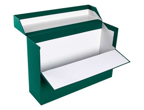 Caja transferencia Liderpapel folio verde 18120, imagen 5 mini