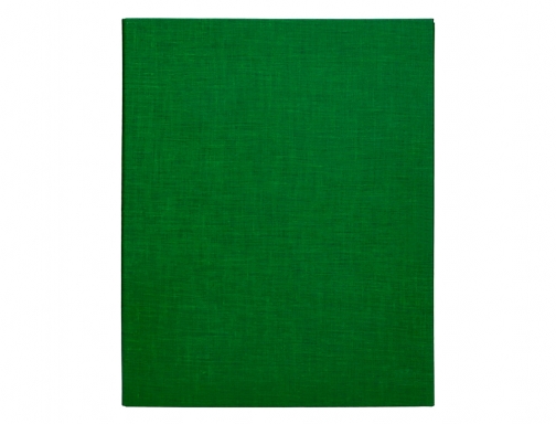 Carpeta de 4 anillas 25mm mixtas Liderpapel folio cartonforrado paper coat verde 25559, imagen 3 mini