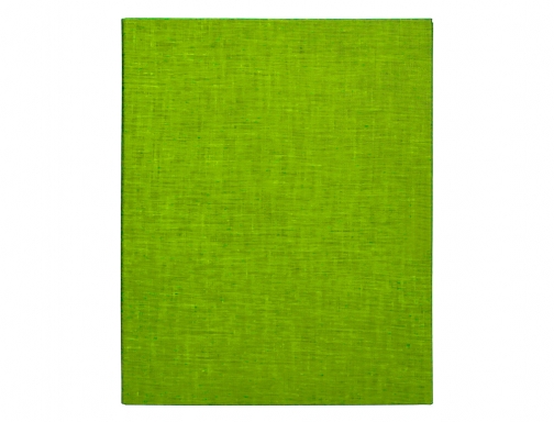 Carpeta de 4 anillas 25mm mixtas Liderpapel folio cartonforrado paper coat verde 26426, imagen 3 mini