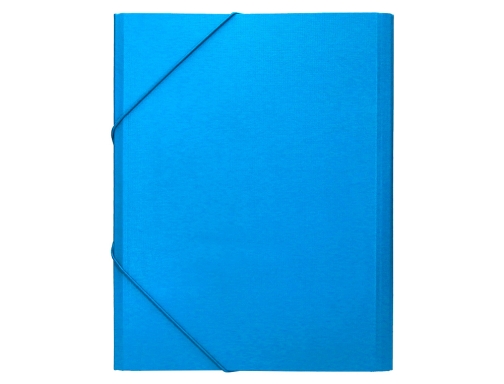 Carpeta clasificadora Liderpapel 12 departamentos folio prolongado carton forrado celeste 26421 , azul, imagen 4 mini