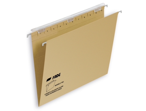 Carpeta colgante Fade tiki folio visor superior 290 mm efecto lupa kraft 400064816, imagen 2 mini