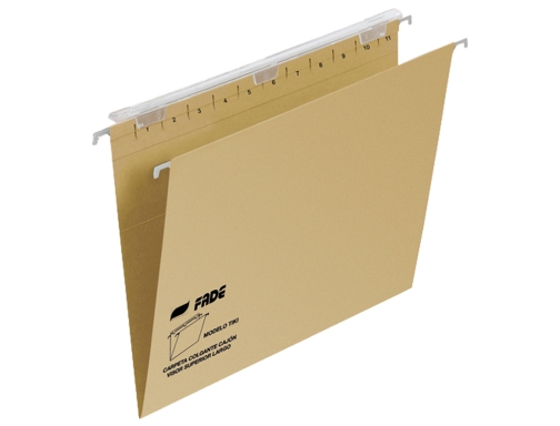 Carpeta colgante Fade tiki folio prolongado visor superior 290 mm efecto lupa 400064817 , kraft, imagen 2 mini