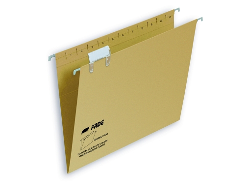 Carpeta colgante folio prolongado Fade KIO3, visor superior Kraft Eco. Hamelin 400064831, imagen 2 mini