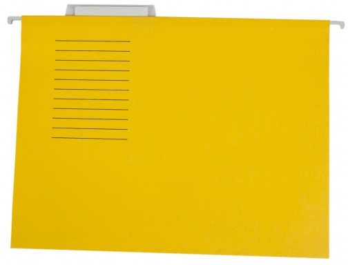 Carpeta colgante Liderpapel A4 amarilla 42812 , amarillo, imagen 2 mini