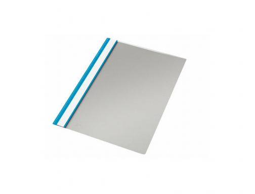 Carpeta dossier fastener plastico Esselte folio azul 33306, imagen 2 mini