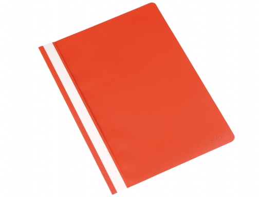 Carpeta dossier fastener plastico Q-connect Din A4 roja KF01455 , rojo, imagen 2 mini