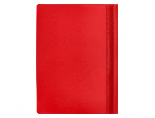 Carpeta dossier fastener plastico Q-connect Din A4 roja KF01455 , rojo, imagen 4 mini