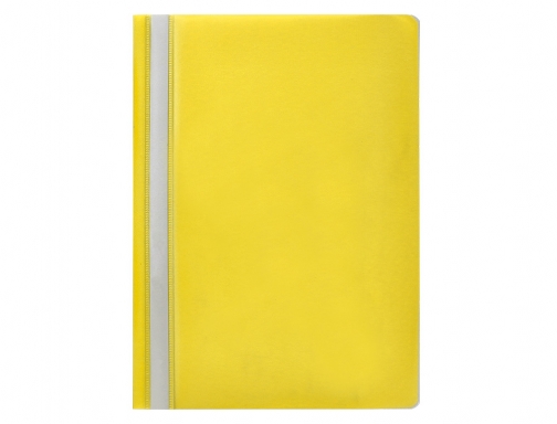 Carpeta dossier fastener plastico Q-connect Din A4 amarilla KF01457 , amarillo, imagen 3 mini
