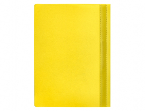 Carpeta dossier fastener plastico Q-connect Din A4 amarilla KF01457 , amarillo, imagen 4 mini