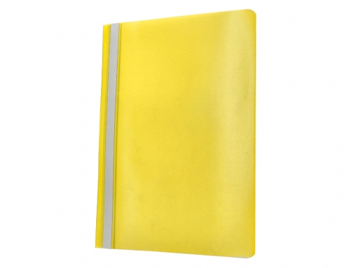 Carpeta dossier fastener plastico Q-connect Din A4 amarilla KF01457 , amarillo, imagen 5 mini