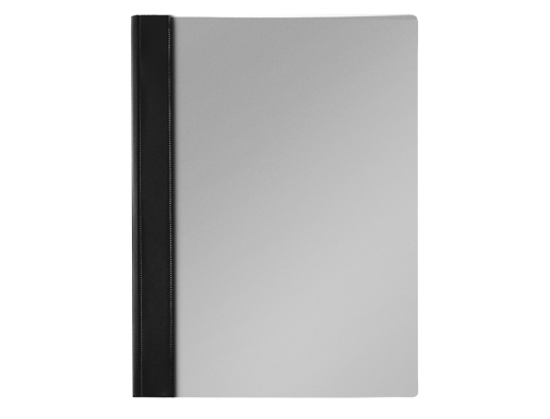 Carpeta dossier fastener pvc Esselte folio negro 13209, imagen 2 mini