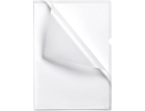 Carpeta Esselte dossier uero plastico folio transparente 110 micras 46015, imagen 4 mini