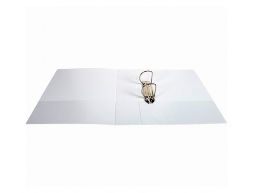 Carpeta Exacompta canguro 2 anillas 60 mm Din A4+ carton forrado polipropileno 51825E , blanco, imagen 3 mini