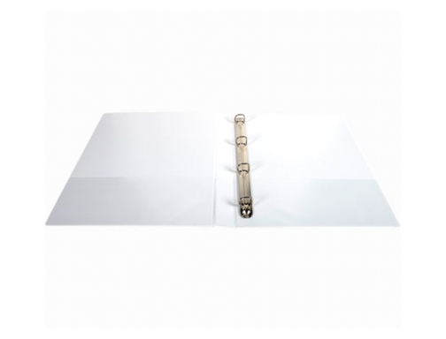 Carpeta Exacompta canguro 4 anillas 16 mm Din A4+ carton forrado polipropileno 51840E , blanco, imagen 3 mini