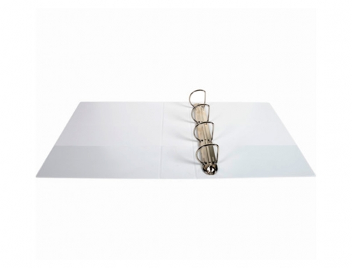 Carpeta Exacompta canguro 4 anillas 60 mm Din A4+ carton forrado polipropileno 51845E , blanco, imagen 3 mini