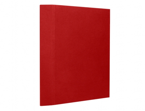 Carpeta fuelle Liderpapel folio carton forrado burdeos 01377 , rojo, imagen 4 mini