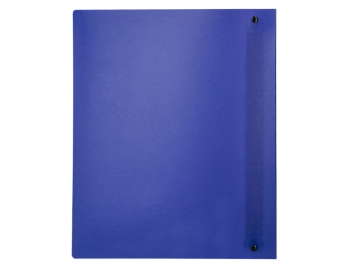 Carpeta Liderpapel 4 anillas mixtas 40 mm polipropileno Din A4 azul translucido 160011, imagen 5 mini