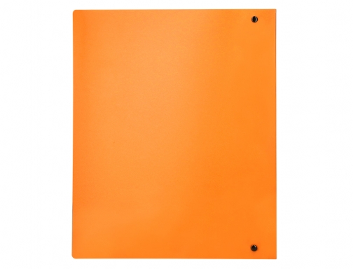 Carpeta Liderpapel 4 anillas mixtas 40 mm polipropileno Din A4 naranja fluor 160015, imagen 5 mini