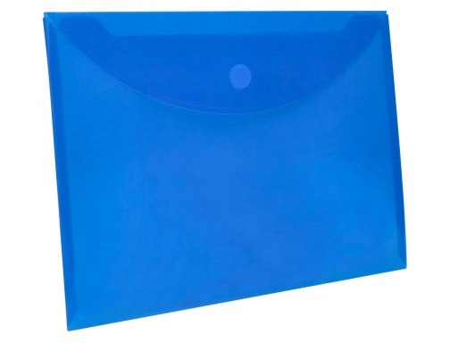 Carpeta Liderpapel dossier A4 cierre de velcro azul 35987, imagen 5 mini