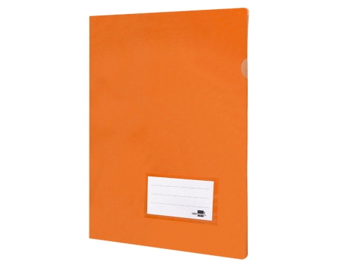 Carpeta Liderpapel dossier A4 uero naranja fluor opaco 11342, imagen 3 mini