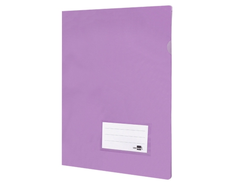 Carpeta Liderpapel dossier A4 uero lavanda opaco 11343, imagen 3 mini