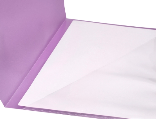 Carpeta Liderpapel dossier A4 uero lavanda opaco 11343, imagen 5 mini