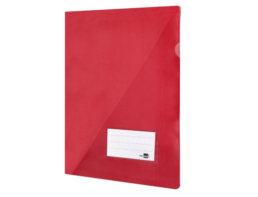 Carpeta Liderpapel dossier A4 uero roja 47431 , rojo, imagen 3 mini