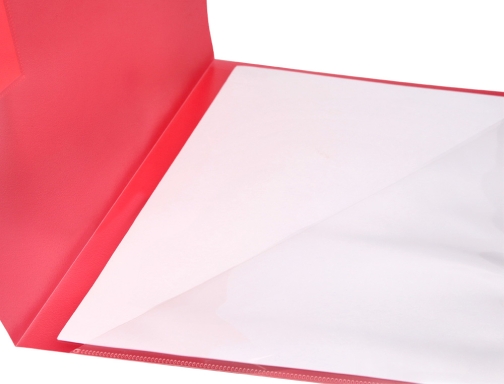 Carpeta Liderpapel dossier A4 uero roja 47431 , rojo, imagen 5 mini