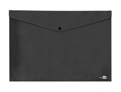 Carpeta Liderpapel dossier broche 44243 polipropileno Din A3 negro opaco 11060, imagen 3 mini