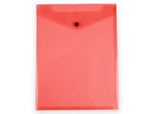 Carpeta Liderpapel dossier broche polipropileno Din A4 formato vertical con fuelle rojo 159754, imagen 2 mini