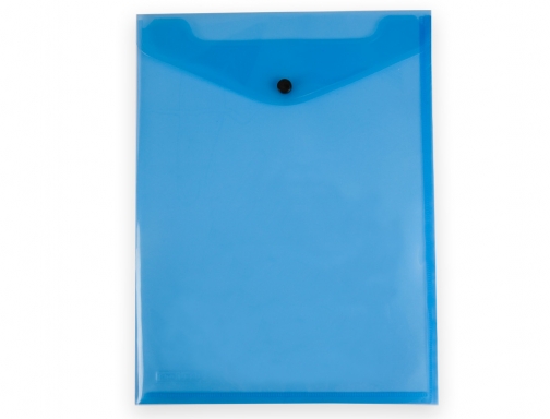 Carpeta Liderpapel dossier broche polipropileno Din A4 formato vertical con fuelle azul 159755, imagen 2 mini